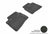 MAXpider Rubber Floor Mats for 2010 2009 2008 2007 Hyundai Elantra [Covers Rear (2nd) Row, Black] L1HY02921509