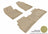 MAXpider Rubber Floor Mats for 2015 2014 2013 2012 2011 Hyundai Sonata [Covers Front & Rear Row, Tan] L1HY03801502
