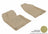 MAXpider Rubber Floor Mats for 2015 2014 2013 2012 2011 Hyundai Sonata [Covers Front Row, Tan] L1HY03811502