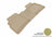 MAXpider Rubber Floor Mats for 2015 2014 2013 2012 2011 Hyundai Sonata [Covers Rear (2nd) Row, Tan] L1HY03821502