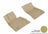 MAXpider Rubber Floor Mats for G80/Genesis [Covers Front Row, Tan] L1HY06111502