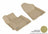 MAXpider Rubber Floor Mats for 2018 2017 2016 Hyundai Tucson [Covers Front Row, Tan] L1HY06611502