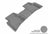 MAXpider Rubber Floor Mats for 2021 2020 2019 2018 2017 2016 Hyundai Tucson [Covers Rear (2nd) Row, Gray] L1HY06621501