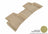 MAXpider Rubber Floor Mats for 2021 2020 2019 2018 2017 2016 Hyundai Tucson [Covers Rear (2nd) Row, Tan] L1HY06621502