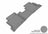MAXpider Rubber Floor Mats for 2020 2019 2018 2017 Hyundai Elantra [Covers Rear (2nd) Row, Gray] L1HY07121501