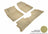 MAXpider Rubber Floor Mats for 2020 2019 2018 Hyundai Elantra GT [Covers Front & Rear Row, Tan] L1HY08101502