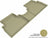 MAXpider Rubber Floor Mats for 2020 2019 Hyundai Santa Fe [Covers Rear (2nd) Row, Tan] L1HY09321502