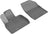 MAXpider Rubber Floor Mats for 2022 2021 2020 Hyundai Palisade [Covers Front Row, Gray] L1HY10011501