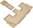 MAXpider Rubber Floor Mats for 2022 2021 2020 Hyundai Palisade [Covers Rear (3rd) Row, Tan] L1HY10131502
