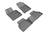 MAXpider Rubber Floor Mats for 2021 2020 Hyundai Sonata [Covers Front & Rear Row, Gray] L1HY10301501