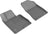 MAXpider Rubber Floor Mats for Sonata/K5 [Covers Front Row, Gray] L1HY10311501
