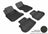MAXpider Rubber Floor Mats for FX35/FX45 [Covers Front & Rear Row, Black] L1IN00001509