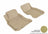 MAXpider Rubber Floor Mats for FX35/FX45 [Covers Front Row, Tan] L1IN00011502
