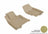 MAXpider Rubber Floor Mats for INFINITI [Covers Front Row, Tan] L1IN00311502