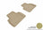 MAXpider Rubber Floor Mats for FX35/QX70 [Covers Rear (2nd) Row, Tan] L1IN00321502