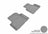 MAXpider Rubber Floor Mats for INFINITI [Covers Rear (2nd) Row, Gray] L1IN00621501