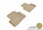 MAXpider Rubber Floor Mats for INFINITI [Covers Rear (2nd) Row, Tan] L1IN00621502