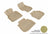 MAXpider Rubber Floor Mats for 2010 2009 2008 2007 2006 INFINITI M35 [Covers Front & Rear Row, Tan] L1IN01401502