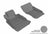 MAXpider Rubber Floor Mats for M37/Q70 [Covers Front Row, Gray] L1IN01511501