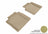 MAXpider Rubber Floor Mats for M37/Q70 [Covers Rear (2nd) Row, Tan] L1IN01521502