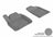 MAXpider Rubber Floor Mats for QX56/QX80 [Covers Front Row, Gray] L1IN01611501