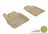 MAXpider Rubber Floor Mats for QX56/QX80 [Covers Front Row, Tan] L1IN01611502