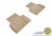 MAXpider Rubber Floor Mats for 2021 2020 2019 2018 2017 2016 2015 2014 INFINITI Q50 [Covers Rear (2nd) Row, Tan] L1IN01721502