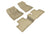 MAXpider Rubber Floor Mats for QX50/QX55 [Covers Front & Rear Row, Tan] L1IN03101502