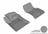 MAXpider Rubber Floor Mats for 2020 2019 2018 2017 Jaguar XE [Covers Front Row, Gray] L1JG00811501