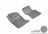 MAXpider Rubber Floor Mats for F-Pace/Range Rover Velar [Covers Front Row, Gray] L1JG01211501