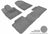 MAXpider Rubber Floor Mats for 2021 2020 2019 2018 2017 2016 2015 2014 2013 Jeep Grand Cherokee [Covers Front & Rear Row, Gray] L1JP00501501