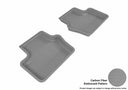 MAXpider Rubber Floor Mats for Compass/Patriot [Covers Rear (2nd) Row, Gray] L1JP00821501