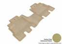 MAXpider Rubber Floor Mats for Wrangler/Wrangler JK [Covers Rear (2nd) Row, Tan] L1JP01121502
