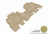 MAXpider Rubber Floor Mats for Wrangler/Wrangler JK [Covers Rear (2nd) Row, Tan] L1JP01121502