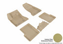 MAXpider Rubber Floor Mats for 2021 2020 2019 2018 2017 2016 2015 Jeep Renegade [Covers Front & Rear Row, Tan] L1JP01301502