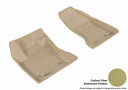 MAXpider Rubber Floor Mats for 2021 2020 2019 2018 2017 2016 2015 Jeep Renegade [Covers Front Row, Tan] L1JP01311502