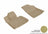 MAXpider Rubber Floor Mats for 2015 2014 Kia Sorento [Covers Front Row, Tan] L1KA01611502