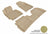 MAXpider Rubber Floor Mats for 2018 2017 2016 2015 2014 Kia Forte [Covers Front & Rear Row, Tan] L1KA01701502