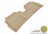 MAXpider Rubber Floor Mats for 2018 2017 2016 2015 2014 Kia Forte [Covers Rear (2nd) Row, Tan] L1KA01721502