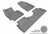 MAXpider Rubber Floor Mats for 2019 2018 2017 2016 2015 2014 Kia Soul [Covers Front & Rear Row, Gray] L1KA02001501