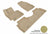 MAXpider Rubber Floor Mats for 2019 2018 2017 2016 2015 2014 Kia Soul [Covers Front & Rear Row, Tan] L1KA02001502