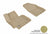 MAXpider Rubber Floor Mats for 2019 2018 2017 2016 2015 2014 Kia Soul [Covers Front Row, Tan] L1KA02011502