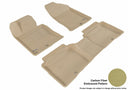 MAXpider Rubber Floor Mats for 2015 2014 2013 2012 2011 Kia Optima [Covers Front & Rear Row, Tan] L1KA02501502