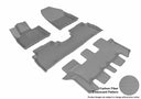 MAXpider Rubber Floor Mats for 2020 2019 2018 2017 2016 Kia Sorento [Covers Front & Both Rear Rows, Gray] L1KA03001501