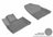 MAXpider Rubber Floor Mats for 2020 2019 2018 2017 2016 Kia Sorento [Covers Front Row, Gray] L1KA03011501