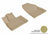 MAXpider Rubber Floor Mats for 2020 2019 2018 2017 2016 Kia Sorento [Covers Front Row, Tan] L1KA03011502
