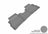 MAXpider Rubber Floor Mats for 2013 2012 2011 Kia Soul [Covers Rear (2nd) Row, Gray] L1KA03321501
