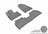 MAXpider Rubber Floor Mats for 2020 2019 2018 2017 2016 Kia Sorento [Covers Front & Rear Row, Gray] L1KA03601501