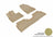 MAXpider Rubber Floor Mats for 2020 2019 2018 2017 2016 Kia Sorento [Covers Front & Rear Row, Tan] L1KA03601502
