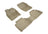 MAXpider Rubber Floor Mats for 2020 2019 2018 2017 Lincoln MKZ [Covers Front & Rear Row, Tan] L1LC01301502